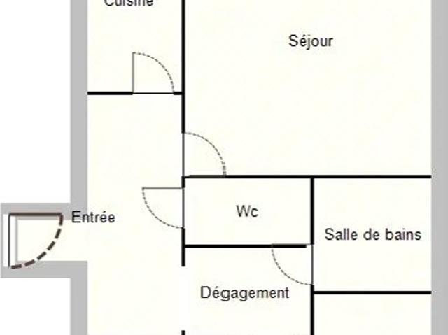 Vente Appartement 3 pièces
