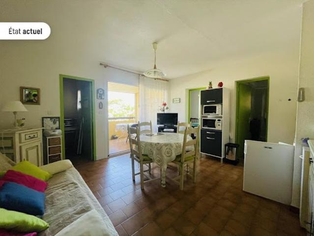 Vente Appartement 3 pièces 32.62 m2 Valras Plage