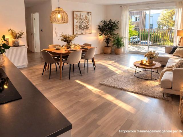 Vente appartement 3 pièces Vannes Conleau Cliscouët 56
