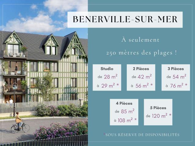 Vente appartement 3 pièces Benerville sur Mer 14