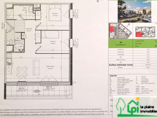 Vente appartement 3 pièces Bretteville sur Odon 14