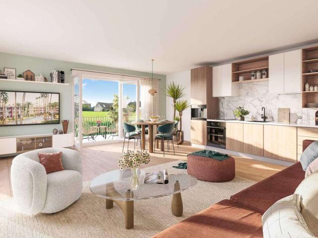 Vente appartement 3 pièces Caen Bas Venoix St Ouen 14
