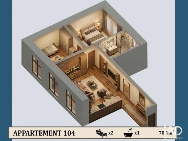 Vente appartement 3 pièces Confolens 16