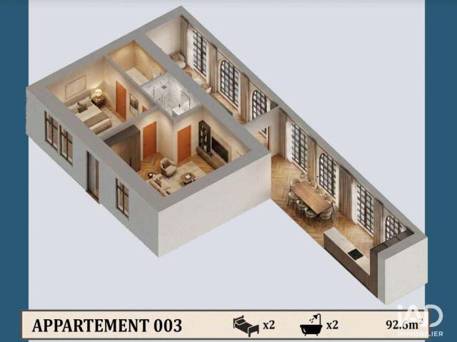 Vente appartement 3 pièces Confolens 16