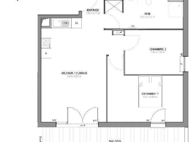 Vente appartement 3 pièces Draguignan 83