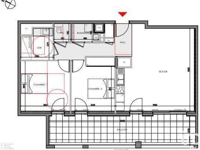 Vente appartement 3 pièces Eybens 38