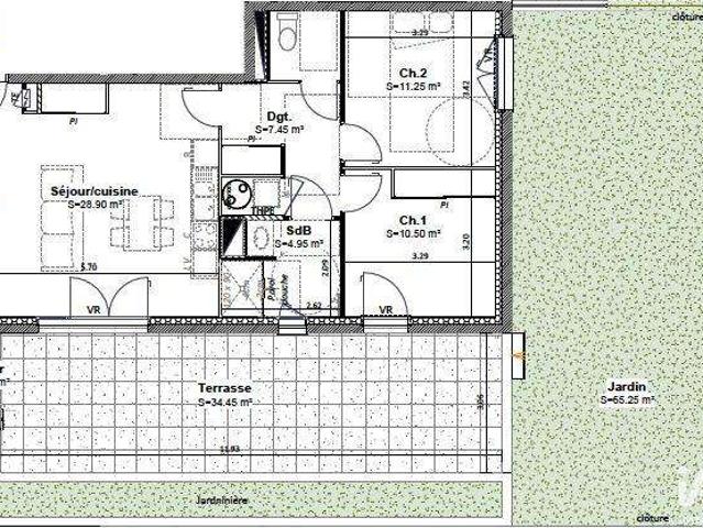 Vente appartement 3 pièces Goncelin 38