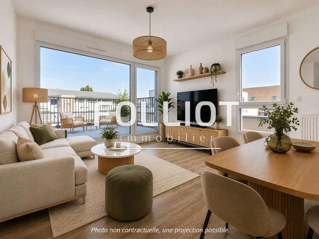 Vente appartement 3 pièces Ifs 14
