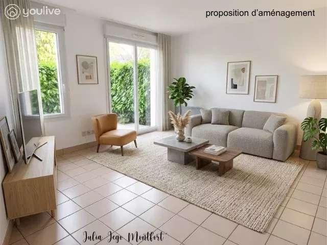 Vente appartement 3 pièces Nantes 44
