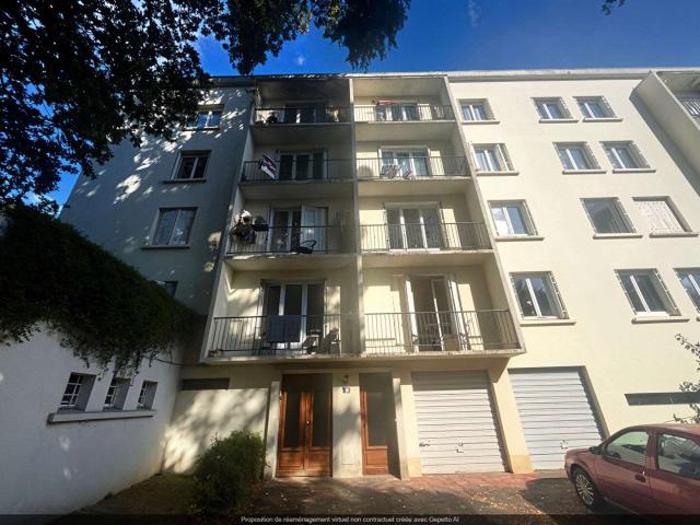 Vente appartement 3 pièces Nantes 44