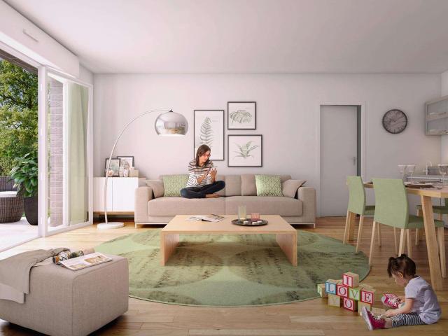 Vente appartement 3 pièces Nantes 44