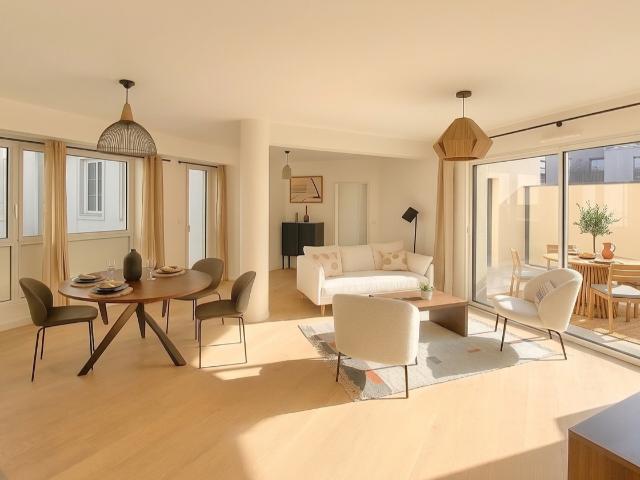 Vente appartement 3 pièces Nantes Canclaux Mellinet 44