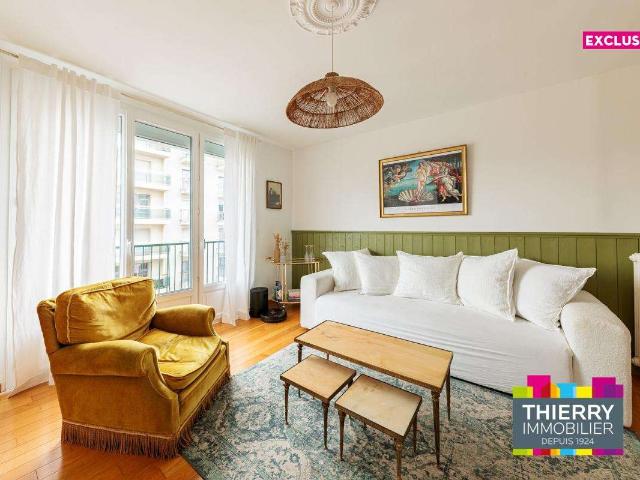 Vente appartement 3 pièces Nantes Canclaux Mellinet 44