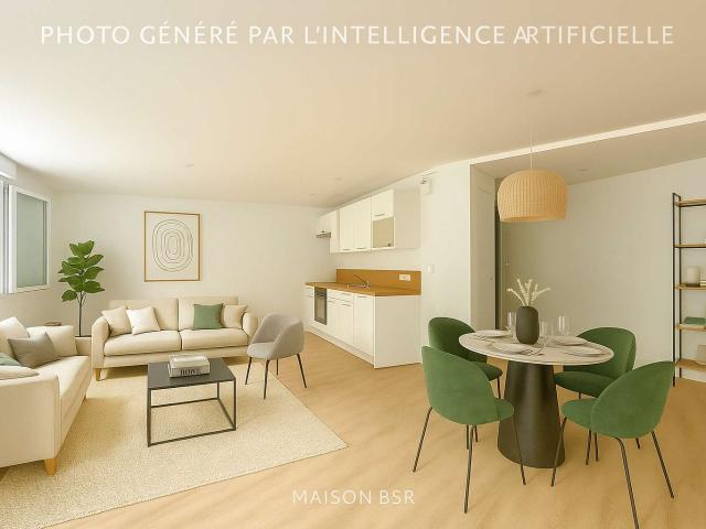 Vente appartement 3 pièces Nantes Canclaux Mellinet 44