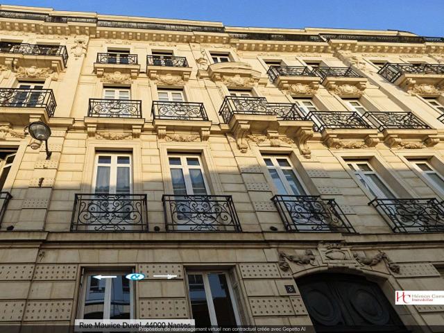 Vente appartement 3 pièces Nantes Centre Ville 44