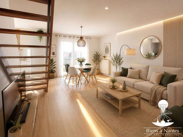 Vente appartement 3 pièces Nantes Bottière Chénaie 44