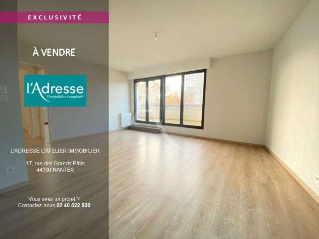 Vente appartement 3 pièces Nantes Beaujoire Saint Joseph 44