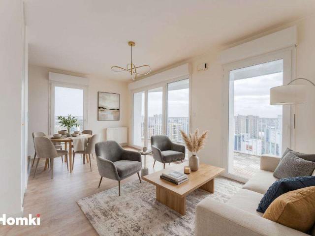 Vente appartement 3 pièces Nantes Gare Sud Malakoff 44