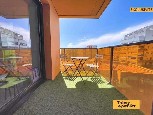 Vente appartement 3 pièces Nantes Gare Sud Malakoff 44