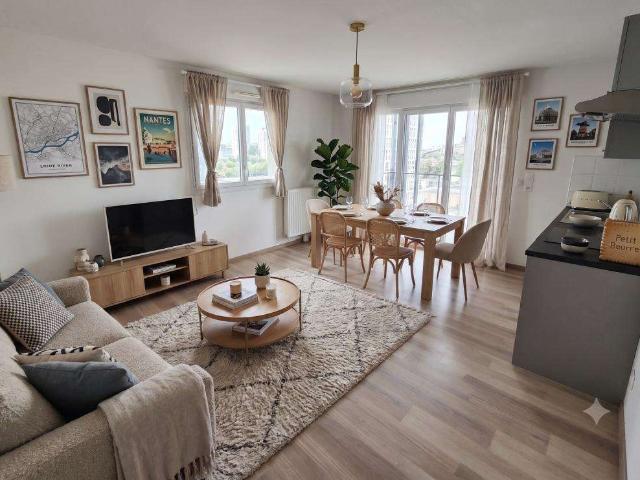 Vente appartement 3 pièces Nantes Gare Sud Malakoff 44