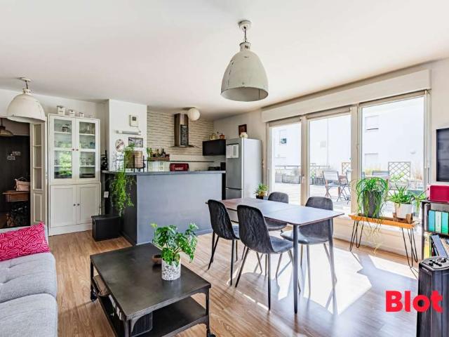 Vente appartement 3 pièces Nantes Géraudière Boissière 44