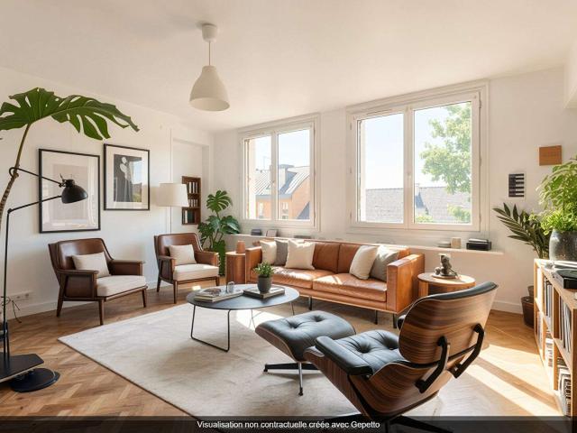 Vente appartement 3 pièces Nantes Doulon Vieux Doulon 44