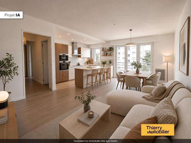 Vente appartement 3 pièces Nantes Saint Clément Jardin des plantes 44