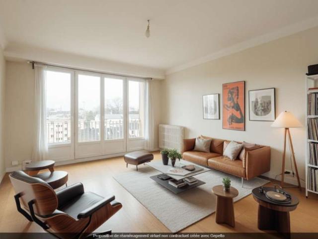 Vente appartement 3 pièces Nantes Saint Donatien 44