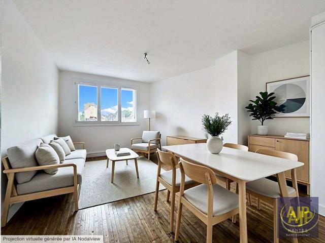 Vente appartement 3 pièces Nantes Saint Donatien 44