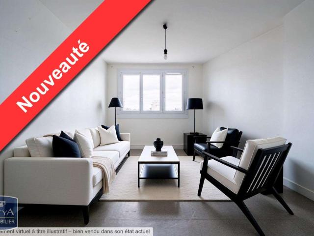 Vente appartement 3 pièces Nantes Saint Donatien 44