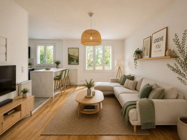 Vente appartement 3 pièces Nantes Procé Monselet 44