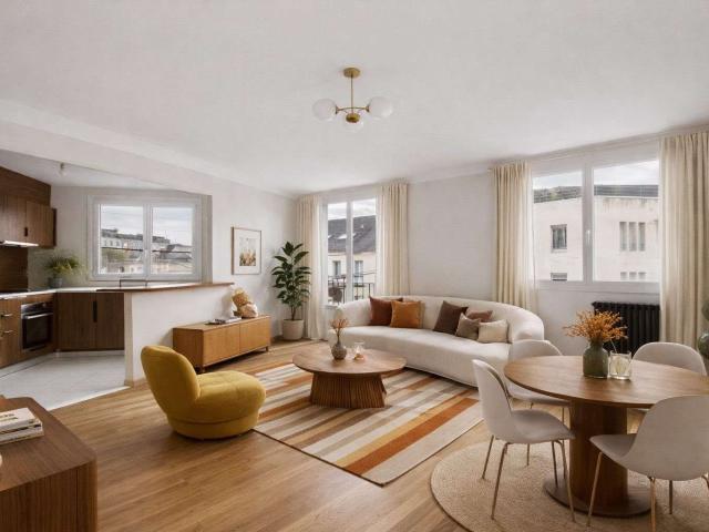 Vente appartement 3 pièces Nantes Saint Donatien 44