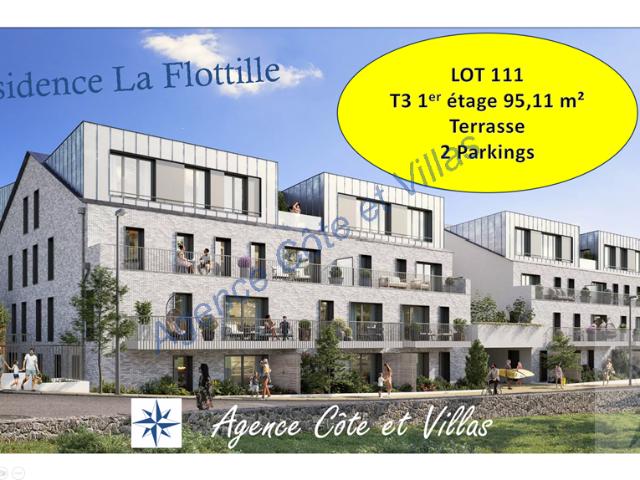 Vente appartement 3 pièces Pléneuf Val André 22