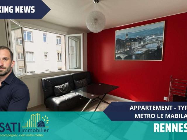 Vente appartement 3 pièces Rennes Arsenal Redon 35