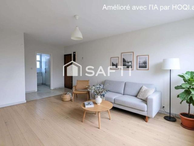 Vente appartement 3 pièces Saint Herblain Nord Sillon Thébaudières 44