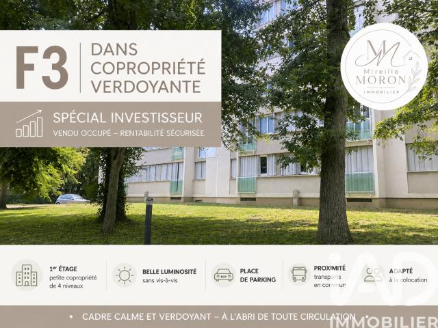 Vente appartement 3 pièces Saint Jean le Blanc 45