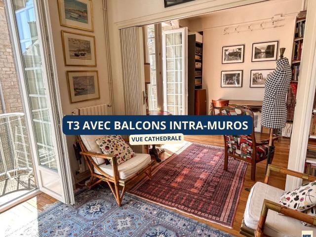 Vente appartement 3 pièces Saint Malo 35