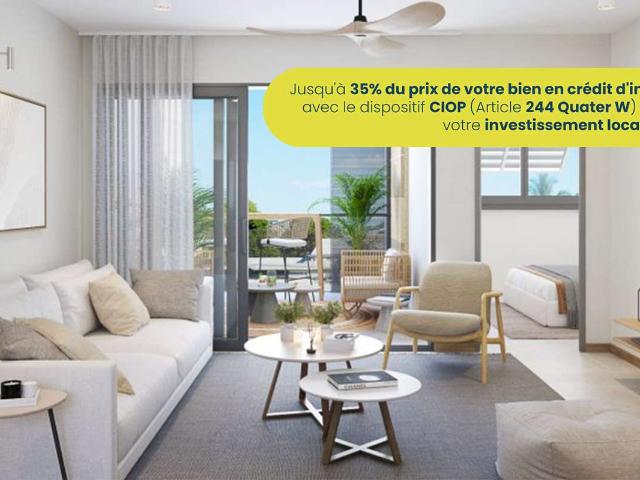 Vente appartement 3 pièces Saint Paul 974