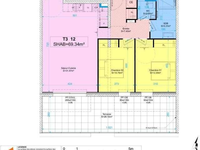 Vente appartement 3 pièces Saint Raphaël 83
