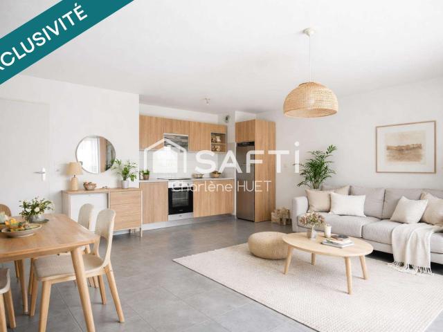 Vente appartement 3 pièces Saint Sébastien Sur Loire Ouche Quinet 44