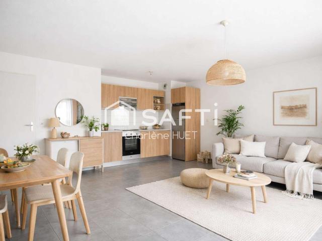 Vente appartement 3 pièces Saint Sébastien Sur Loire Ouche Quinet 44