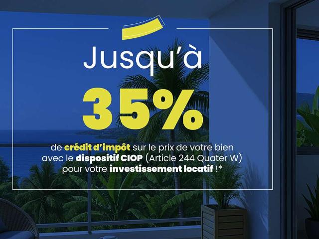 Vente appartement 3 pièces Sainte Marie 974