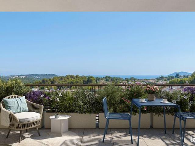 Vente | Appartement | 3p | 2ch | 72 m² | La Roquette sur Siagne | Expo Sud | Terrasse