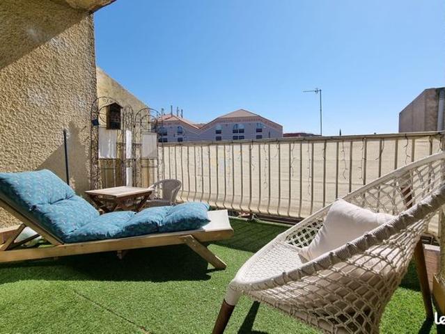 Vente | Appartement T3 | 4p | 2ch | 76 m² | Agde | Terrasse · Balcon