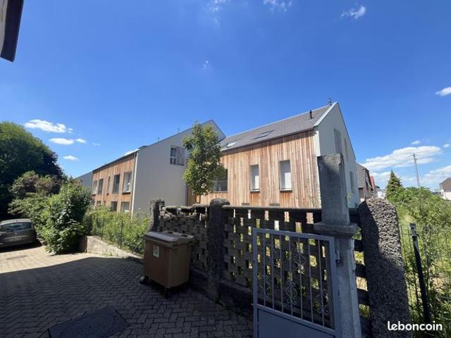 Vente | Appartement T3 | 3p | 2ch | 58.14 m² | Huningue | Terrasse · Jardin