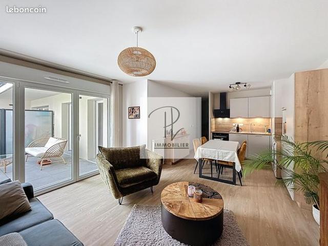 Vente | Appartement T3 | 3p | 2ch | 60.62 m² | Darnétal | Expo Nord Est | Terrasse