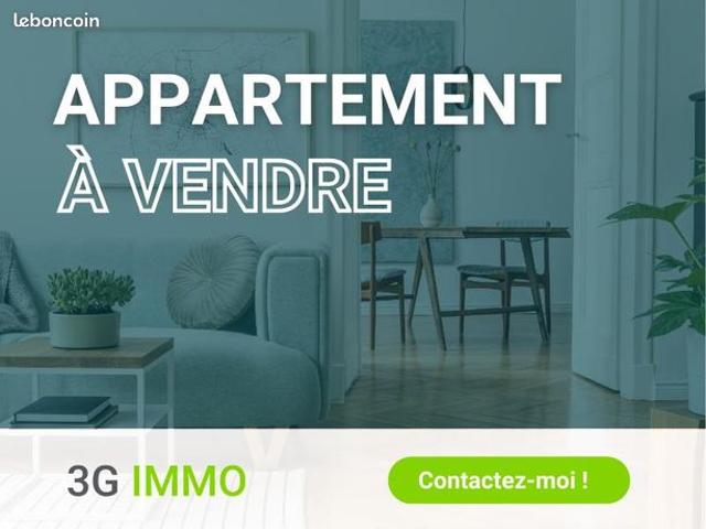 Vente | Appartement T3 | 3p | 2ch | 60 m² | Saint Nazaire | Expo Sud