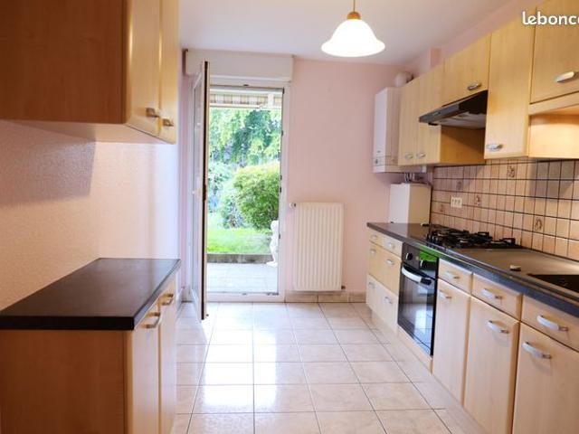 Vente | Appartement T3 | 3p | 2ch | 64.6 m² | Ensisheim | Expo Ouest | Terrasse · Jardin