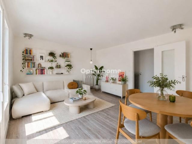 VENTE APPARTEMENT T3 | NANTES BEAUSÉJOUR ROUTE DE VANNES | 65 M² DERNIER ÉTAGE | BALCON