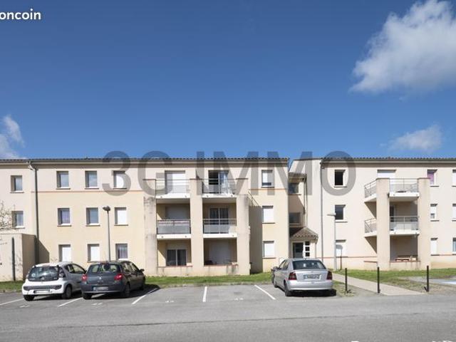 Vente | Appartement T2 | 2p | 1ch | 37.59 m² | Carcassonne | Expo Sud | Balcon · Piscine